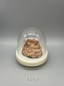 Sandy SRP Miniature Salt And Pepper shakers Mount Rushmore And With Dome