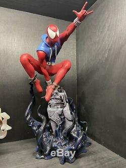 Scarlet Spider Statue CUSTOM / FAN ART SALT AND PEPPER STUDIOS 1/4 Scale. Not Xm