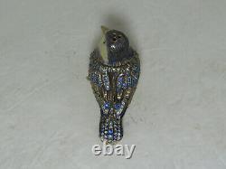 Signed Jay Strongwater Jeweled Song Birds Salt & Pepper Shakers