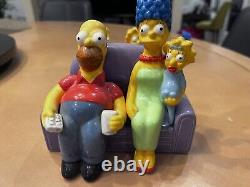 Simpsons Salt & Pepper 6pc Set Vintage Treasure Craft 1996 TV Homer Bart Marge