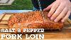 Smoked Salt And Pepper Pork Loin In A Pellet Smoker