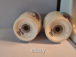 Spode Woodland 3 Pheasant Salt/Pepper Shakers, Rare