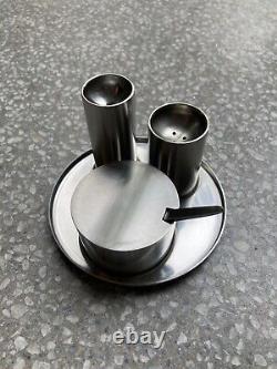 Stelton'Cylinda' by Arne Jacobsen, Salt and Pepper set