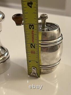 Sterling Silver Salt And Pepper Shakers