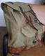 Swiss Army Salt Pepper Canvas Military Surplus Backpack Pack Bag Vintage