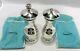 TIFFANY & CO Sterling Silver LARGE Salt & Pepper Shakers