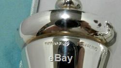 TIFFANY & CO Sterling Silver LARGE Salt & Pepper Shakers