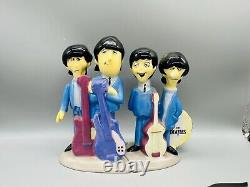 The Beatles Animated Salt & Pepper Shakers Vintage