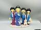 The Beatles Animated Salt & Pepper Shakers Vintage