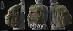 The Last of Us 2 Abby Backpack Vintage Swiss Army Light Green Salt and Pepper