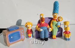 The Simpsons Salt & Pepper Shaker Figurines (6 pcs)- PreOwned