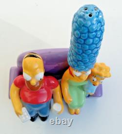 The Simpsons Salt & Pepper Shaker Figurines (6 pcs)- PreOwned