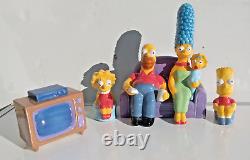 The Simpsons Salt & Pepper Shaker Figurines (6 pcs)- PreOwned