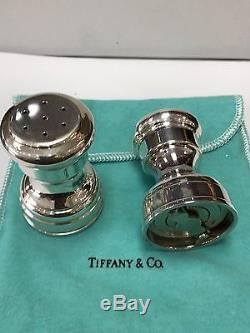 Tiffany & Co Salt and Pepper sterling Silver set Excellent Condition
