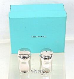 Tiffany & Co Sterling ELSA PERETTI Sterling Salt & Pepper Shakers Box & Wraps