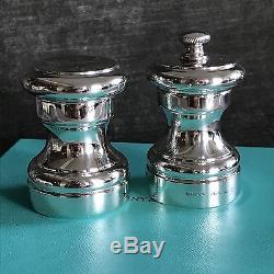 Tiffany Salt and Pepper Shaker Grinder Set
