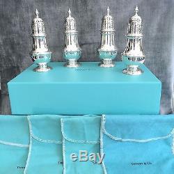 Tiffany Salt and Pepper Shaker Set abt 100 YEARS OLD