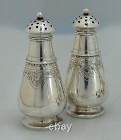 Tiffany and Co Sterling Silver Salt and Pepper Set 1875