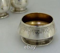 Tiffany and Co Sterling Silver Salt and Pepper Set 1875