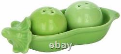 Two Peas in a Pod Salt and Pepper Shaker Gift Set Super Cute New Valentine
