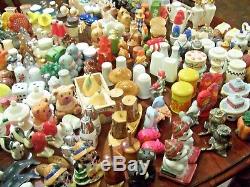 VINTAGE SALT & PEPPER SHAKERS LOT LOTS 200 PAIRS +, 400 Pieces in all. Rrc1