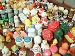 VINTAGE SALT & PEPPER SHAKERS LOT LOTS 200 PAIRS +, 400 Pieces in all. Rrc1