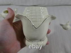 VTG Lefton CORN Anthropomorphic Ceramic Tea Sugar Creamer Salt Pepper Shaker