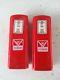 Vickers Gasoline Gas Pump Salt and Pepper Shakers