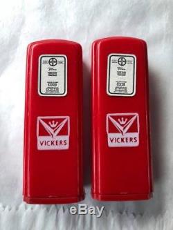 Vickers Gasoline Gas Pump Salt and Pepper Shakers