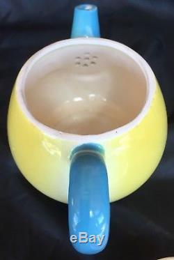Vintage Anthropomorphic Teapot And Salt Pepper Shakers Set Boy Face 1950s Japan
