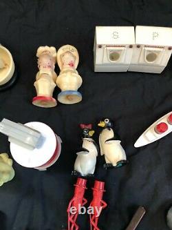 Vintage Antique Salt And Pepper Shaker Collection With Rare & Unique Pairs
