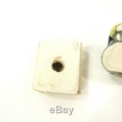 Vintage Arcadia Miniature Salt Pepper Shakers SHERLOCK DETECTIVE BOOK HAT PIPE