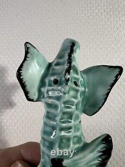 Vintage Artmark Ceramic Seahorse Salt And Pepper Shakers Japan