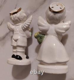 Vintage August Angel Salt and Pepper Shakers by Artmark Japan Hard to Find Rare