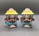 Vintage Brinnco Japan Anthropomorphic Lambs Salt And Pepper Shakers Excellent
