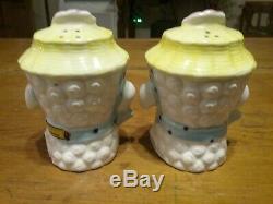 Vintage Brinnco Porcelain Lamb Salt and Pepper Shakers Japan #BN435