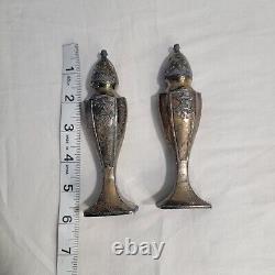 Vintage C. S. Co Silverplate Salt and Pepper Shakers
