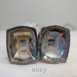 Vintage C. S. Co Silverplate Salt and Pepper Shakers