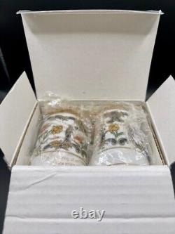 Vintage Christian Dior Renaissance Salt & Pepper Shakers Set NEW IN BOX