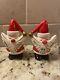 Vintage Christmas Santa Big Beard Salt And Pepper Shakers