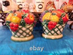 Vintage Collection Of Salt And Pepper. Includes 11 Adorable Sets
