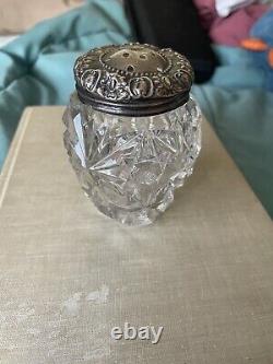 Vintage Crystal Salt And pepper Shaker