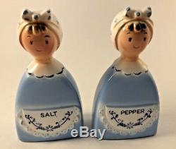 Vintage Davar Kitchen Lady Ladies Salt Pepper Shakers 7