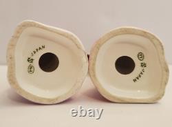 Vintage EUC PY Anthropomorphic Irons Ladies Salt And Pepper Shakers Miyao Mcm