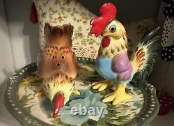 Vintage HTF PY Chicken salt And Pepper Shakers