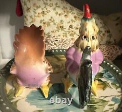 Vintage HTF PY Chicken salt And Pepper Shakers