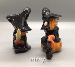 Vintage Hard To Find Lefton Japan Witches Salt And Pepper Shakers