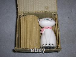Vintage Holt Howard Cozy Kitten Salt and Pepper Shaker Cats withOriginal Box Japan
