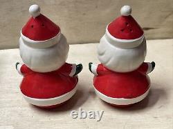 Vintage Holt Howard H. H. 1960 Japan Winking Santa Christmas Salt Pepper Shaker