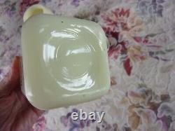 Vintage McKee Custard Glass Small Box Salt & Pepper Range Shakers